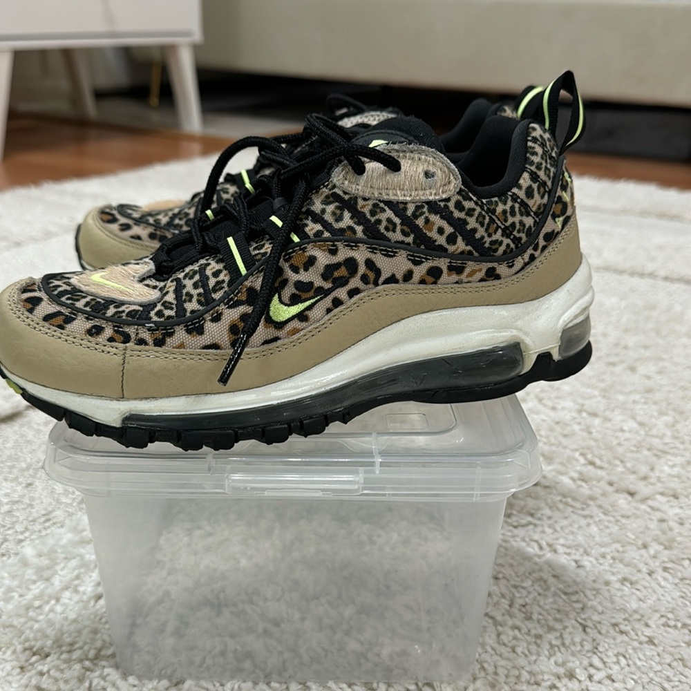 Nike Air Max Leopard with neon
